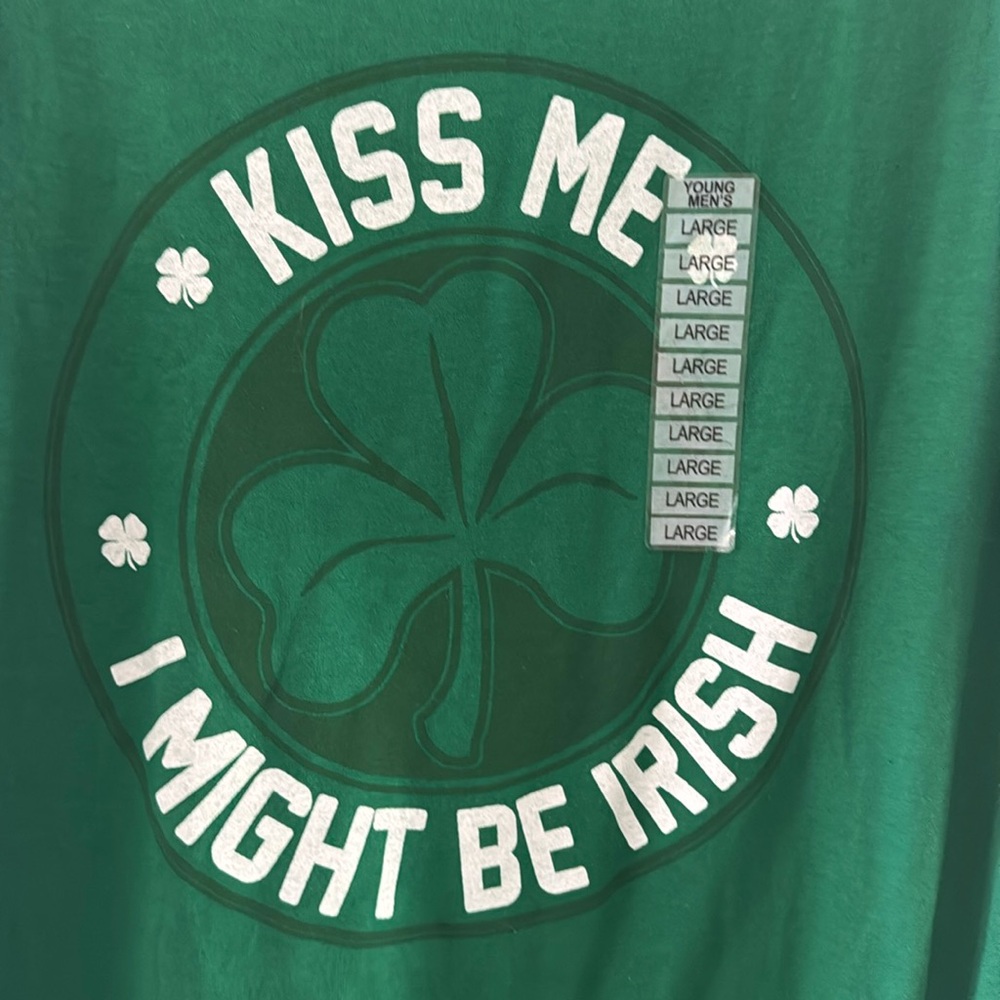 Kiss me 🍀 I might be Irish T Shirt